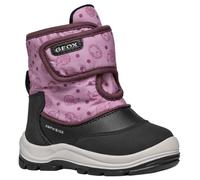 Geox B FLANFIL Girl B ABX, Bota de Nieve Bebé-Niñas, Black/Rose, 22 EU