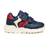 Geox B Flexyper Mini Boy, Zapatillas Bebé-Niños, Azul Marino, 23 EU