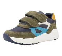 Geox B Flexyper Mini Boy, Zapatillas Bebé-Niños, Dk Green Navy, 22 EU