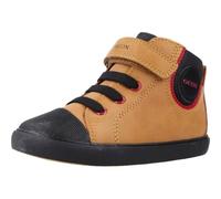 Geox B GISLI BOY B, Zapatillas para Bebé-Niños, DK YELLOW/BLACK, 21 EU