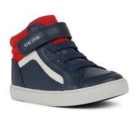 Geox B Gisli Boy D, Zapatillas Bebé-Niños, Azul Marino Rojo, 20 EU