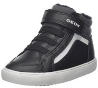 Geox B Gisli Boy F, Zapatillas Bebé-Niños, Black Dk Grey, 20 EU