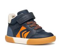 Geox B Gisli Boy, Zapatillas, Azul Marino Dk Naranja, 27 EU