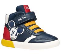 Geox B Gisli Boy, Zapatillas Bebé-Niños, Azul Marino, 22 EU