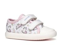 Geox - B GISLI Girl B, Zapatillas Bebé - Mädchen, White/Pink,