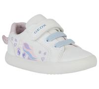Geox B Gisli Girl C, Zapatillas Bebé-Niñas, Blanco y Rosa, 21 EU