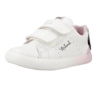 Geox - B GISLI Girl D, Zapatillas Bebé - Mädchen, White/Pink,