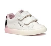 Geox B GISLI Girl D, Zapatillas Niñas, White/Pink, 26 EU