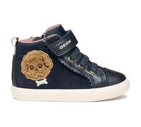 Geox B Gisli Girl, Zapatillas Bebé-Niñas, Azul Marino, 24 EU