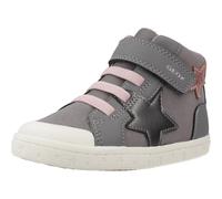 Geox B Gisli Girl, Zapatillas Niñas, Gris Rosa, 25 EU