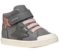 Geox B Gisli Girl, Zapatillas Niñas, Gris Rosa, 26 EU