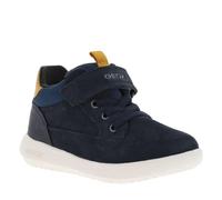 Geox B HYROO BOY, Barco Ankle para Bebé-Niños, NAVY/OCHRE, 26 EU