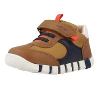 Geox B IUPIDOO Boy A, Zapatillas Bebé-Niños, Brown, 18 EU