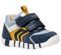 Geox B IUPIDOO Boy D, Zapatillas Bebé-Niños, Navy/Ochreyellow, 24 EU