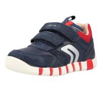 Geox B IUPIDOO Boy D, Zapatillas para Bebé-Niños, Navy/Red, 20 EU