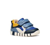 Geox B Iupidoo Boy, First Walker Shoe, Royal Dk Yellow, 26 EU