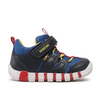 Geox B IUPIDOO BOY, Zapatos para primeros pasos para Bebé-Niños, NAVY/ROYAL, 22 EU