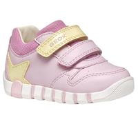 Geox B IUPIDOO Girl A, Zapatillas Bebé-Niñas, Pink/Lt Yellow, 19 EU