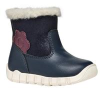 Geox B IUPIDOO Girl B, Botín Bebé-Niñas, Navy/Prune, 20 EU