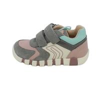 Geox B Iupidoo Girl C, Zapatillas Bebé-Niñas, Grey Old Rose, 21 EU