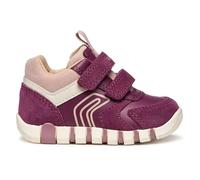 Geox B Iupidoo Girl, First Walker Shoe Bebé-Niñas, Dk Purple Rose, 21 EU