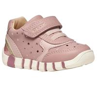 Geox B Iupidoo Girl, First Walker Shoe Bebé-Niñas, Rosa Antigua Platinu, 22 EU