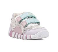 Geox B Iupidoo Girl, First Walker - Zapatos Niñas, Pink Lilac, 22 EU