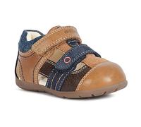 Geox B Kaytan A, Primeros Pasos para Bebé Niño, Multicolor (Caramel/Navy), 20 EU
