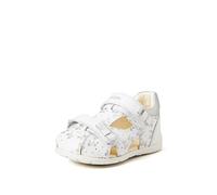 Geox B Kaytan B, Primeros Pasos para Bebé Niño, Multicolor (White/Silver), 24 EU