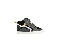 Geox B Kilwi Boy E, Zapatillas, Negro, Gris, 21 EU