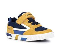 Geox B Kilwi Boy, Zapatillas para Bebé-Niños, Ochre/Navy, 20 EU