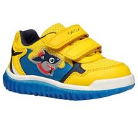 Geox B LIGHTYLOO Boy A, Zapatillas Bebé-Niños, Yellow/Sky, 23 EU