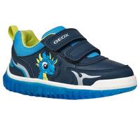 Geox B LIGHTYLOO Boy A, Zapatillas Bebé-Niños, Navy/Bluette, 22 EU