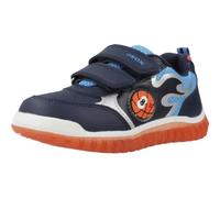 Geox B Lightyloo Boy, Zapatillas Bebé-Niños, Azul Marino, 21 EU