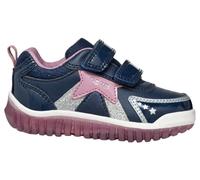 Geox B LIGHTYLOO Girl A, Zapatillas Niñas, Navy/Rose, 27 EU