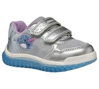 Geox - B LIGHTYLOO Girl A, Zapatillas Niñas, Silver/Sky,