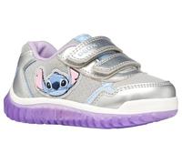 Geox B Lightyloo Girl C, Zapatillas Bebé-Niñas, Plata Morada, 20 EU