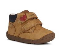 Geox B Macchia Boy C, First Walker Shoe Bebé Niños, Biscuit, 25 EU