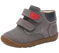 Geox B Macchia C - Tenis para niño, gris oscuro, 3.5 UK Child