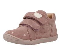Geox B Macchia Girl, First Walker Shoe Bebé-Niñas, Rosa, 19 EU