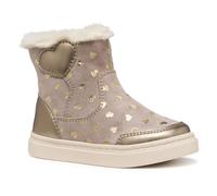 Geox B Nashik Girl, Bota de Tobillo Bebé-Niñas, Beige Oscuro, 22 EU