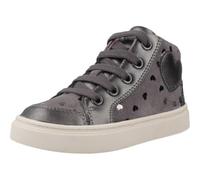 Geox B Nashik Girl, Zapatillas Bebé-Niñas, Gris Oscuro, 22 EU
