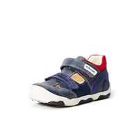 Geox B New Balu' Boy A, Primeros Pasos para Bebé Niño, Multicolor (Navy/Red), 20 EU
