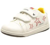 Geox B New Flick Boy A, Sneakers Bebé-Niños, Multicolor White Black, 27 EU
