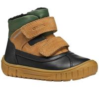 Geox B Omar Boy WPF, Bota de Tobillo Bebé-Niños, Black Dk Beige, 22 EU