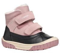 Geox B Omar Girl WPF C, Botín Bebé-Niñas, Black/Rose, 24 EU