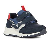 Geox B PYRIP Boy B, Zapatillas para Bebé-Niños, Navy/Red, 23 EU