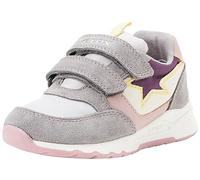 Geox B Pyrip Girl B, Zapatillas Bebé-Niñas, Lt Grey Pink, 22 EU