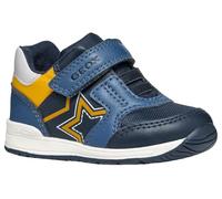 Geox B Rishon Boy A, Botines de Senderismo Bebé-Niños, Azul, 20 EU