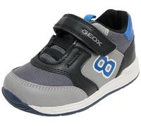 Geox B Rishon Boy A, Botines de Senderismo Bebé-Niños, Grey Black, 20 EU
